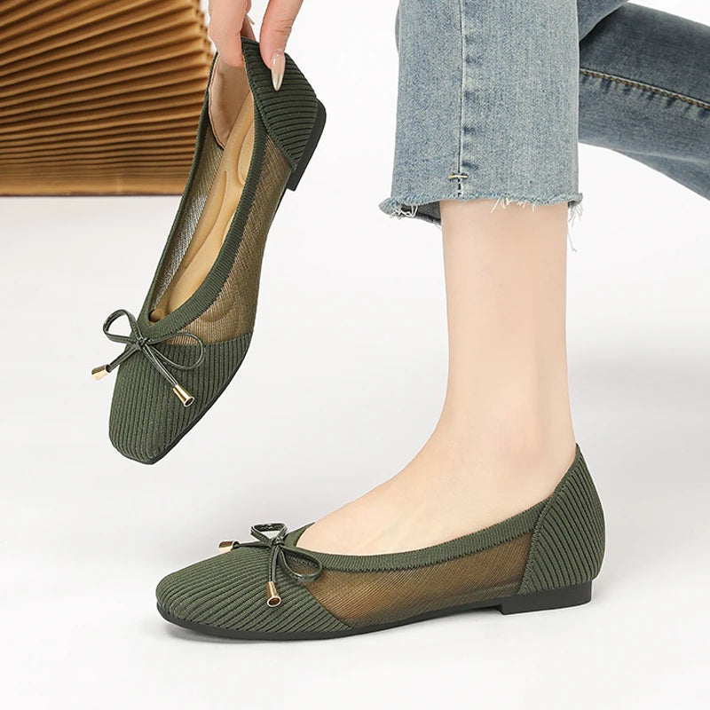 Ballerines en dentelle Miss Isadora - Chaussures très élégantes et confortables
