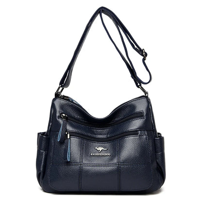 Sac « Nappa Lux » – Cuir végan imperméable au style décontracté haut de gamme