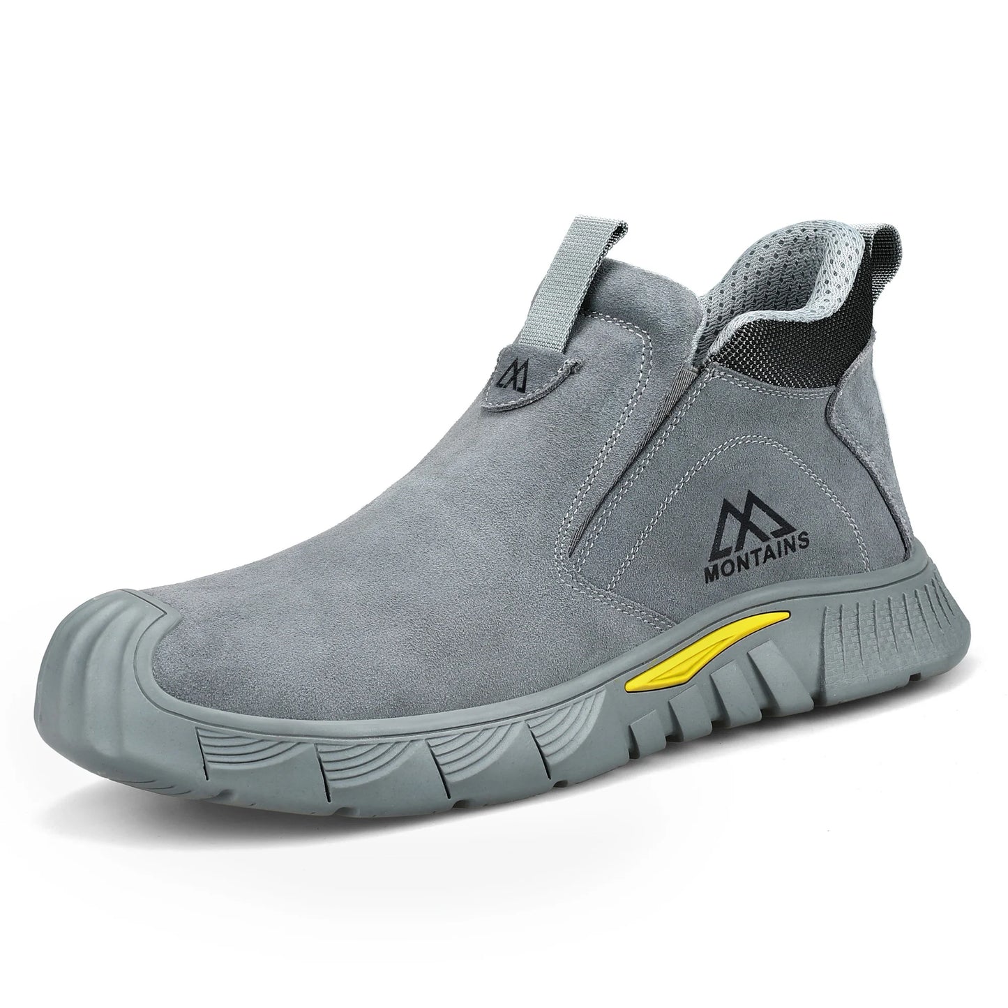TitanSafe Elite – Sapatos de Segurança em Pele com Biqueira de Aço