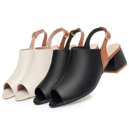 Gorla - Sandale ultra confortable (cuir véritable)