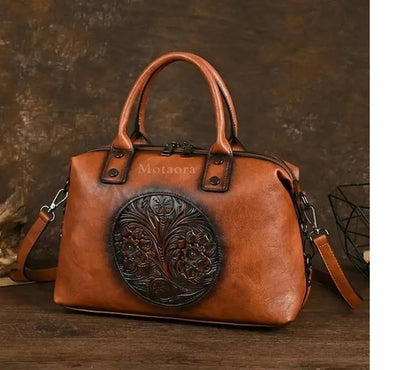 Sac Boston Carolina Vintage – Design élégant et de haute qualité