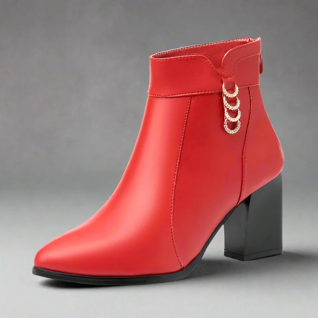 Bottes Giorgia Aire - Cuir véritable