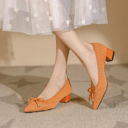 Escarpins Miss Isadora Lianna - Chaussures à talon bloc très élégantes et confortables