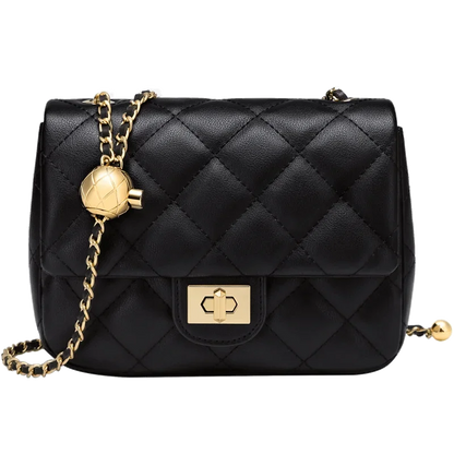 Louvre Mini Chain – Bolsa em Couro Genuíno