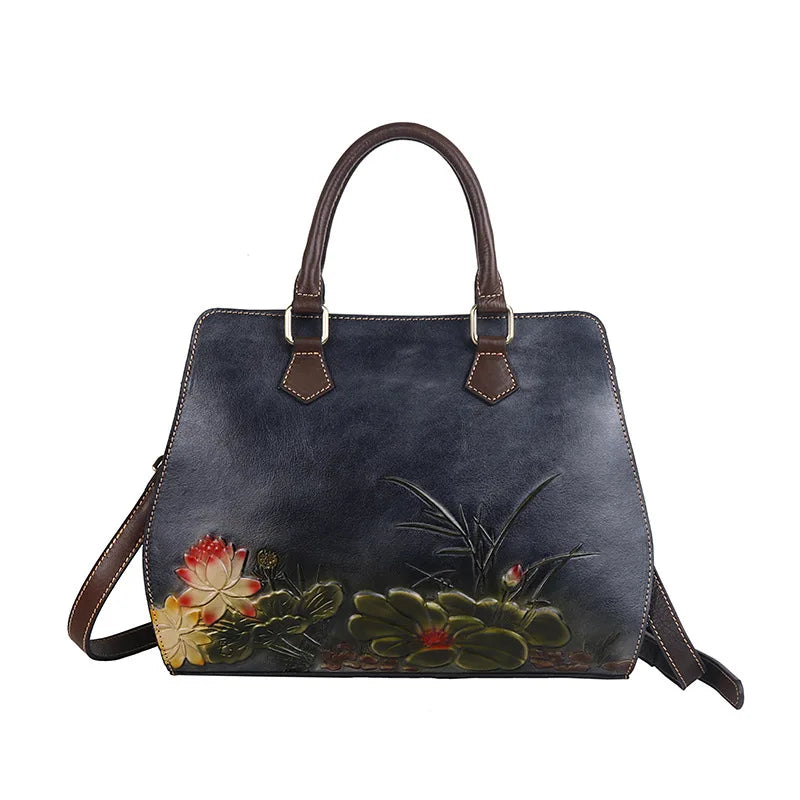 Sac toscan vintage – Fabriqué en cuir véritable fait main 