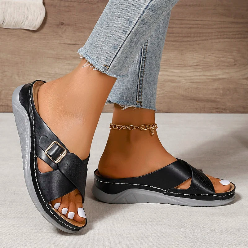 Marellene - Sandale ultra confortable