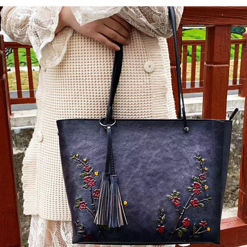 Mala Tote Florença Royale – Em Couro Genuíno Premium