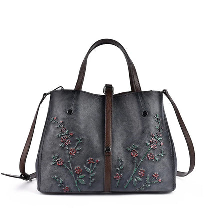 Mala Bucket Aurora Vintage – Em Couro Genuíno Premium