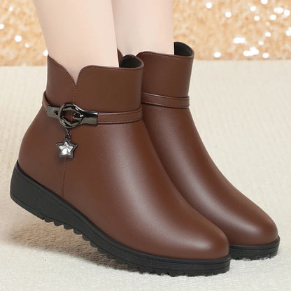 Bottes Fernanda Marie ⭐ - Imperméables et doublées (Très chaudes)