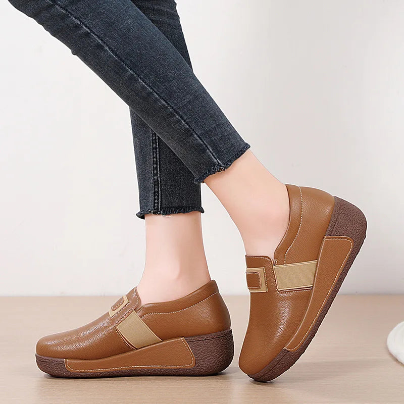 Chaussure ultra confortable (cuir véritable)