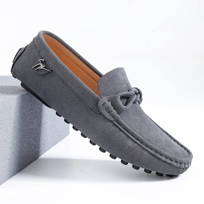 Edward - Mocassins Elegantes em Camurça