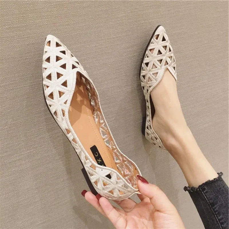 Naibori Marie - Chaussure de style ballerine très élégante 