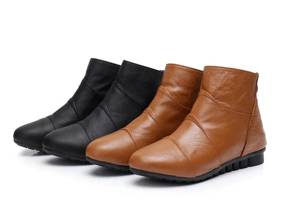 Bottes Tujliana - Cuir véritable