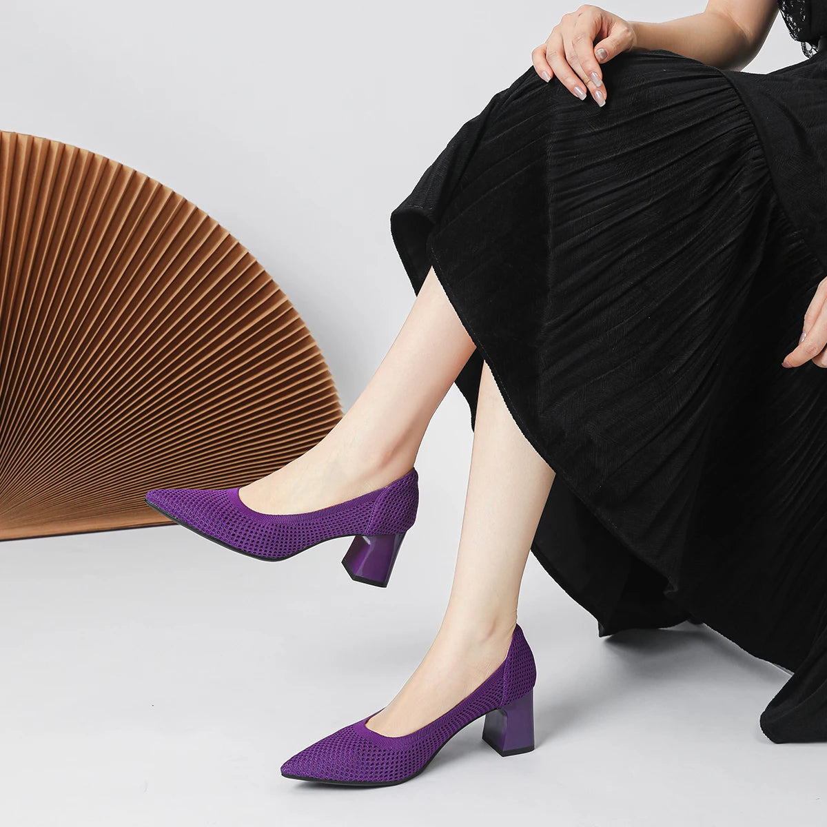 Victoria Pump - Sapato de Salto Médio muito Elegante e Confortável