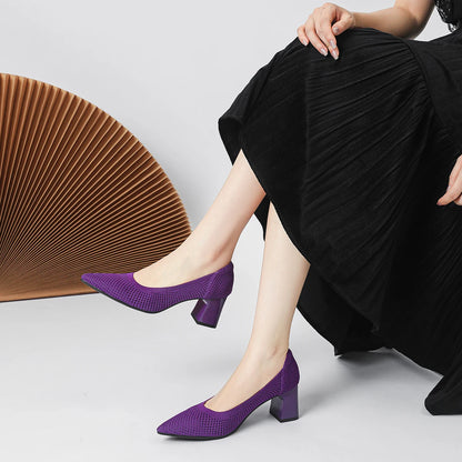 Victoria Pump - Sapato de Salto Médio muito Elegante e Confortável