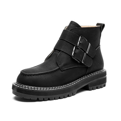 Glasgow - Bottes d'hiver (cuir véritable)