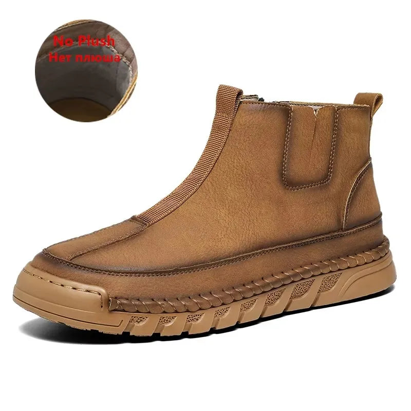 Clothwick – Bota Homem com forro super quente e impermeável