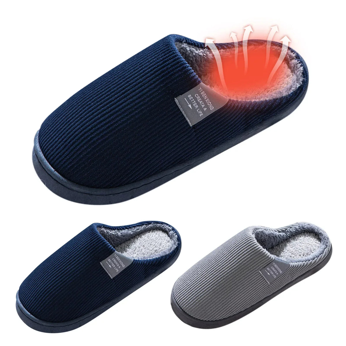 Frosthaven – Chinelo Homem com forro super quente