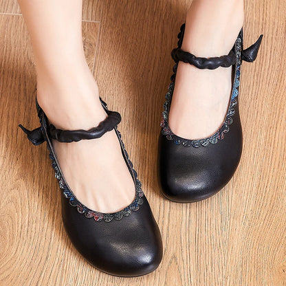 Gorla Mari - Chaussure ultra confortable (cuir véritable)