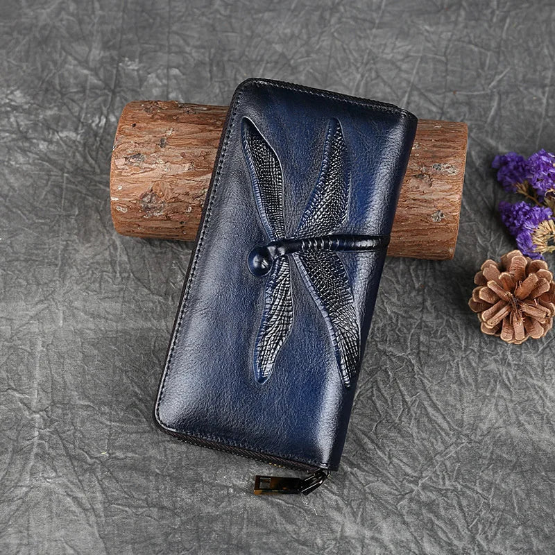 Portefeuille Aurora Vintage – Fabriqué en cuir véritable de haute qualité 