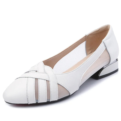 Anatana - Chaussure en cuir véritable ultra confortable