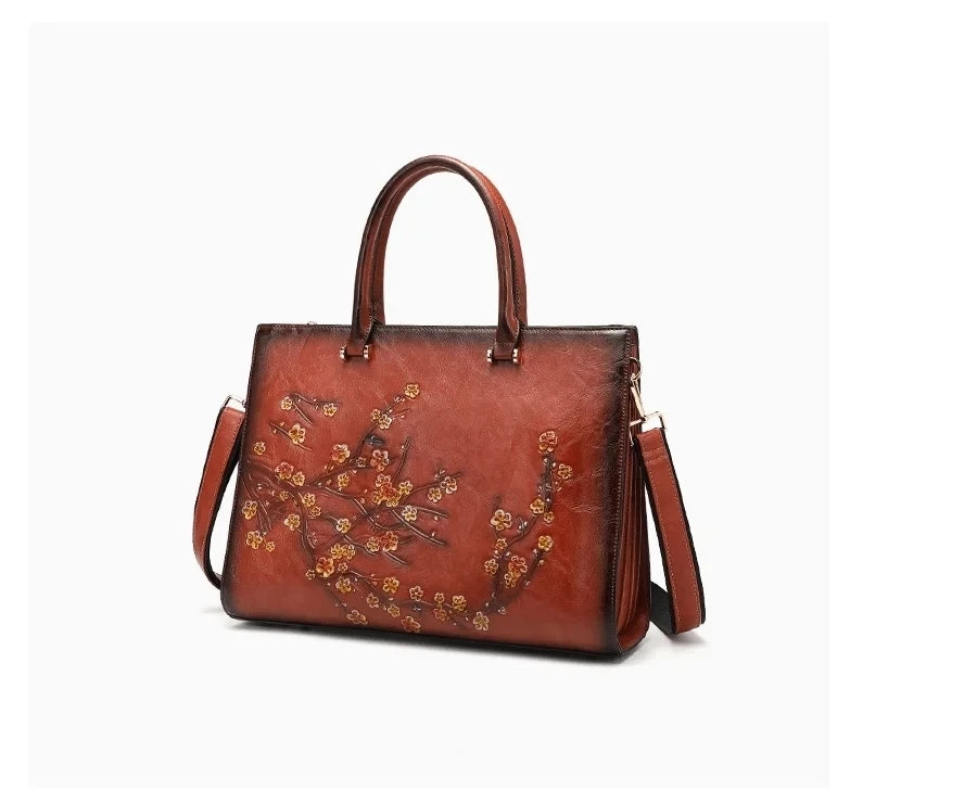 Mala Tote Florença Vintage – Em Couro Natural de Alta Qualidade