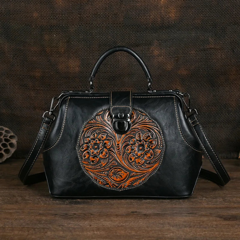 Mochila Floral Aurora Vintage – Design Elegante de Alta Qualidade