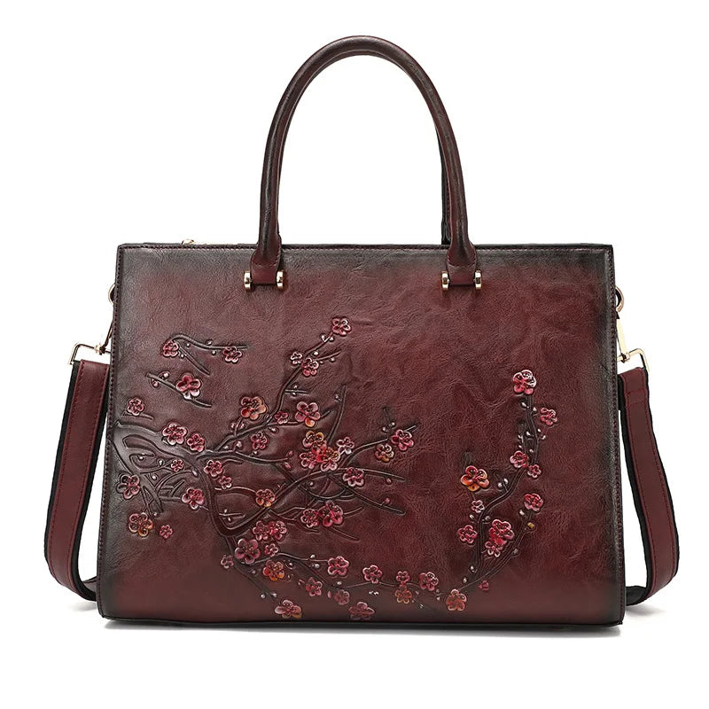 Mala Tote Florença Vintage – Em Couro Natural de Alta Qualidade