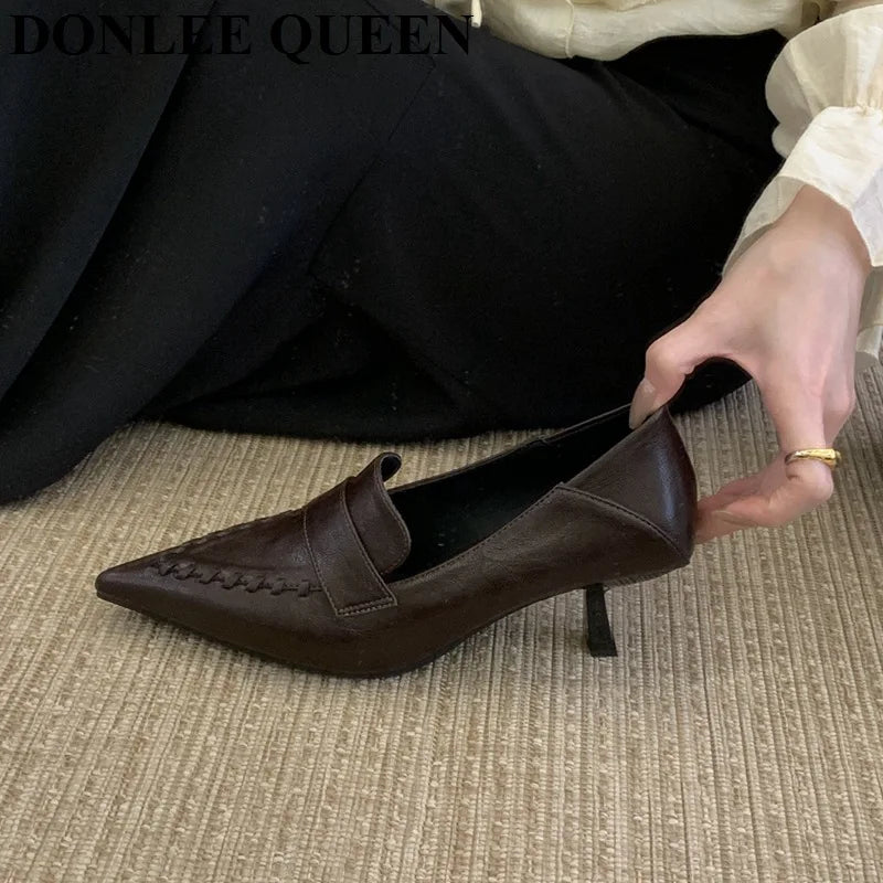Valentina Elegance - Sapatos de Salto Clássicos Femininos
