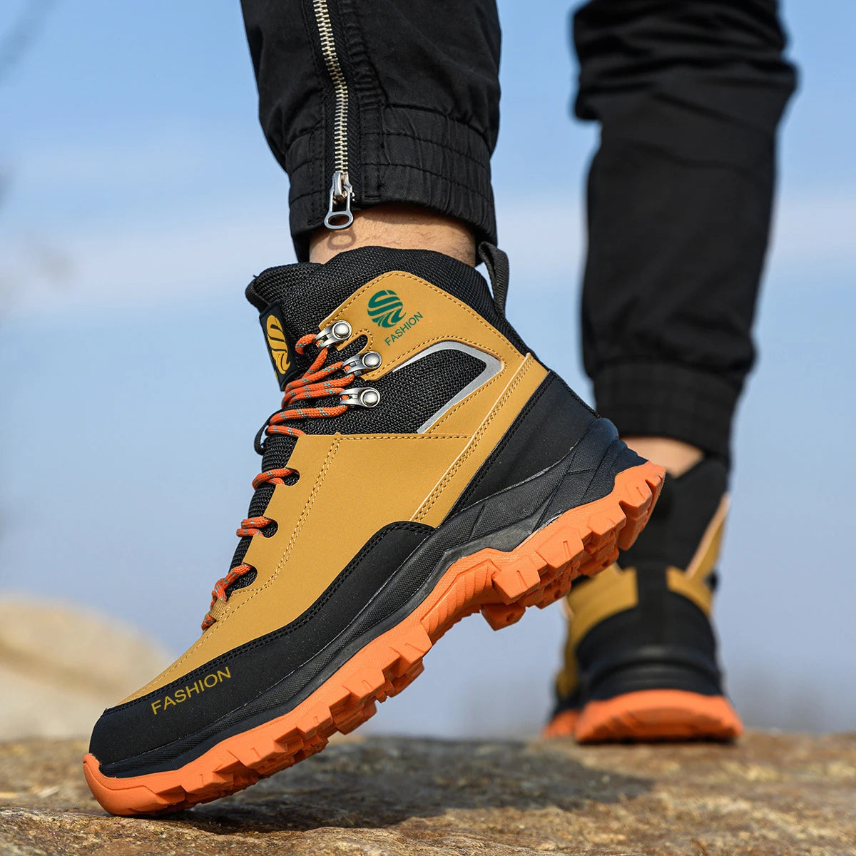 TitanGuard 219 - Bota de Segurança com Kevlar e Biqueira de Aço