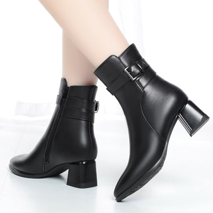 Dortmund - Bottes (Cuir véritable) 