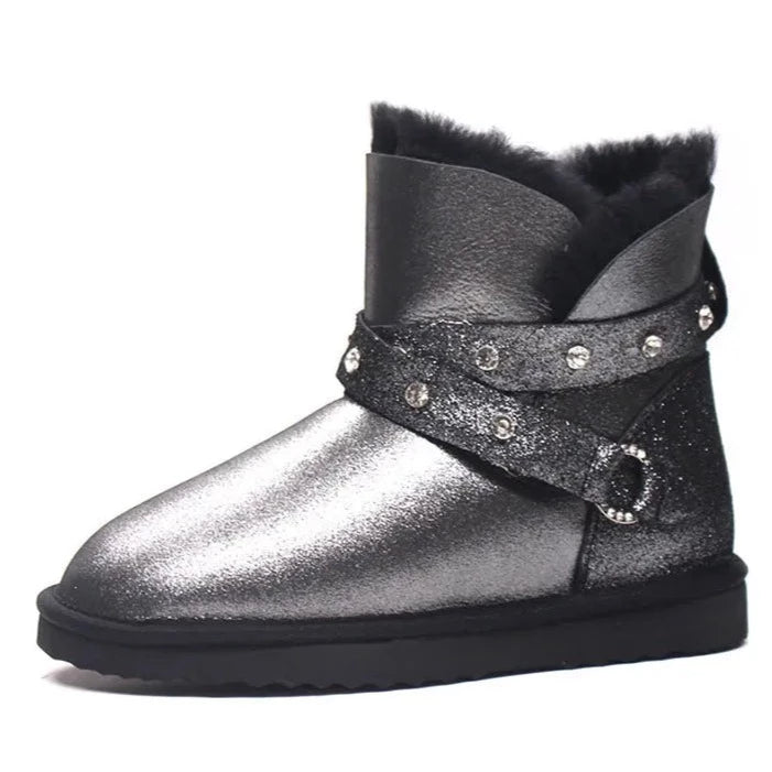 Catamarca - Bottes ultra confortables et chaudes (cuir véritable) 