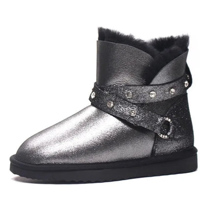 Catamarca - Bottes ultra confortables et chaudes (cuir véritable) 