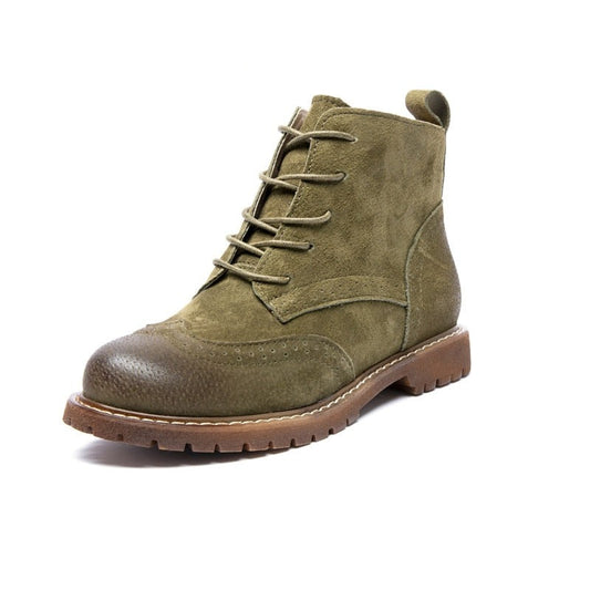Bottines Roberta en daim souple véritable