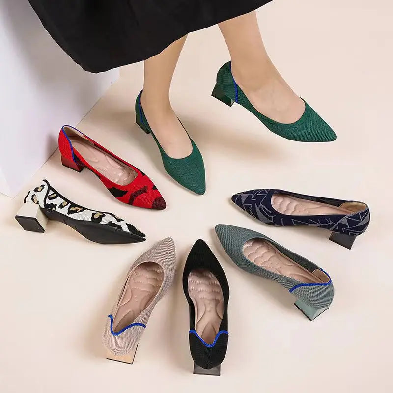 Escarpins Miss Isadora - Chaussures à talon bloc très élégantes et confortables