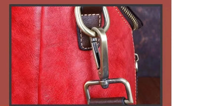 Sac à dos Matilde Vintage à motif floral – Fabriqué en cuir véritable de première qualité 
