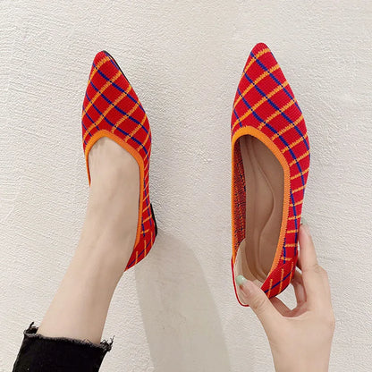 Yaliane - Chaussure de style ballerine très élégante et confortable.