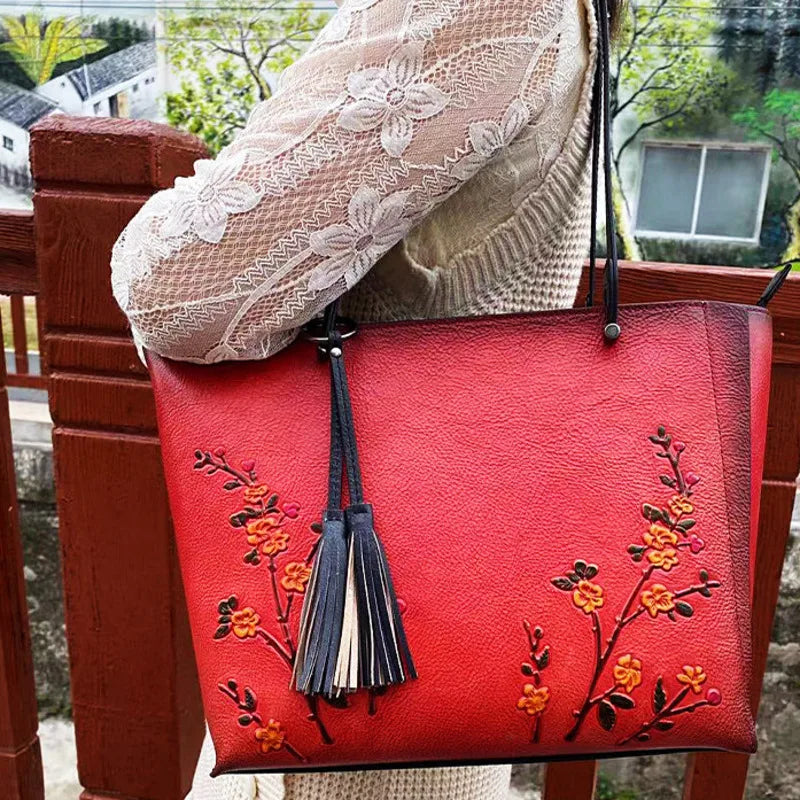 Mala Tote Florença Royale – Em Couro Genuíno Premium