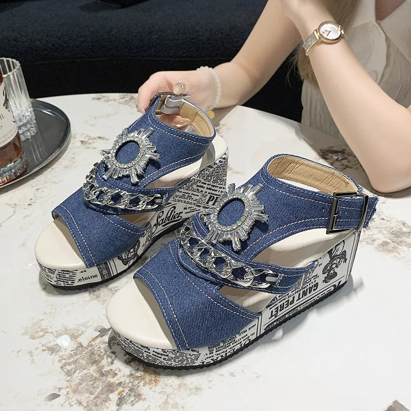 Sandales Sophie Jeans - Fraîches et confortables