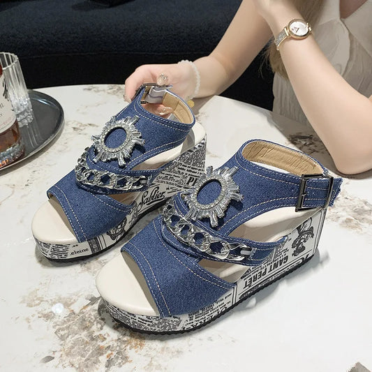 Sandales Sophie Jeans - Fraîches et confortables