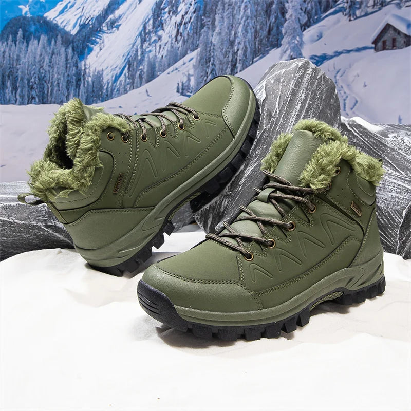 Oakholt – Bota Homem com forro super quente e impermeável