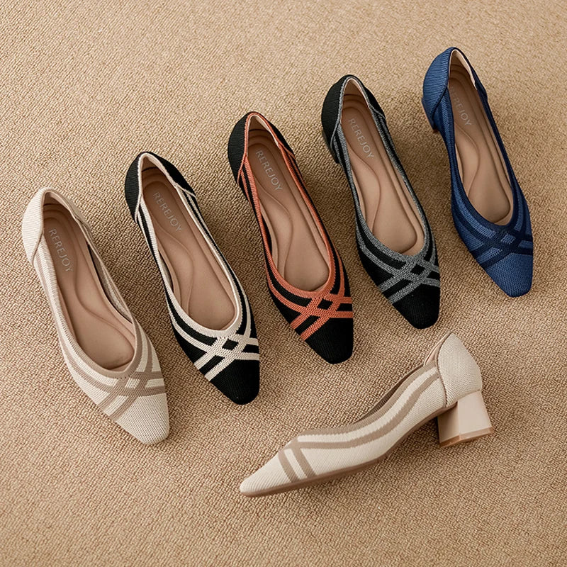 Olga - Chaussure de style ballerine très élégante et confortable