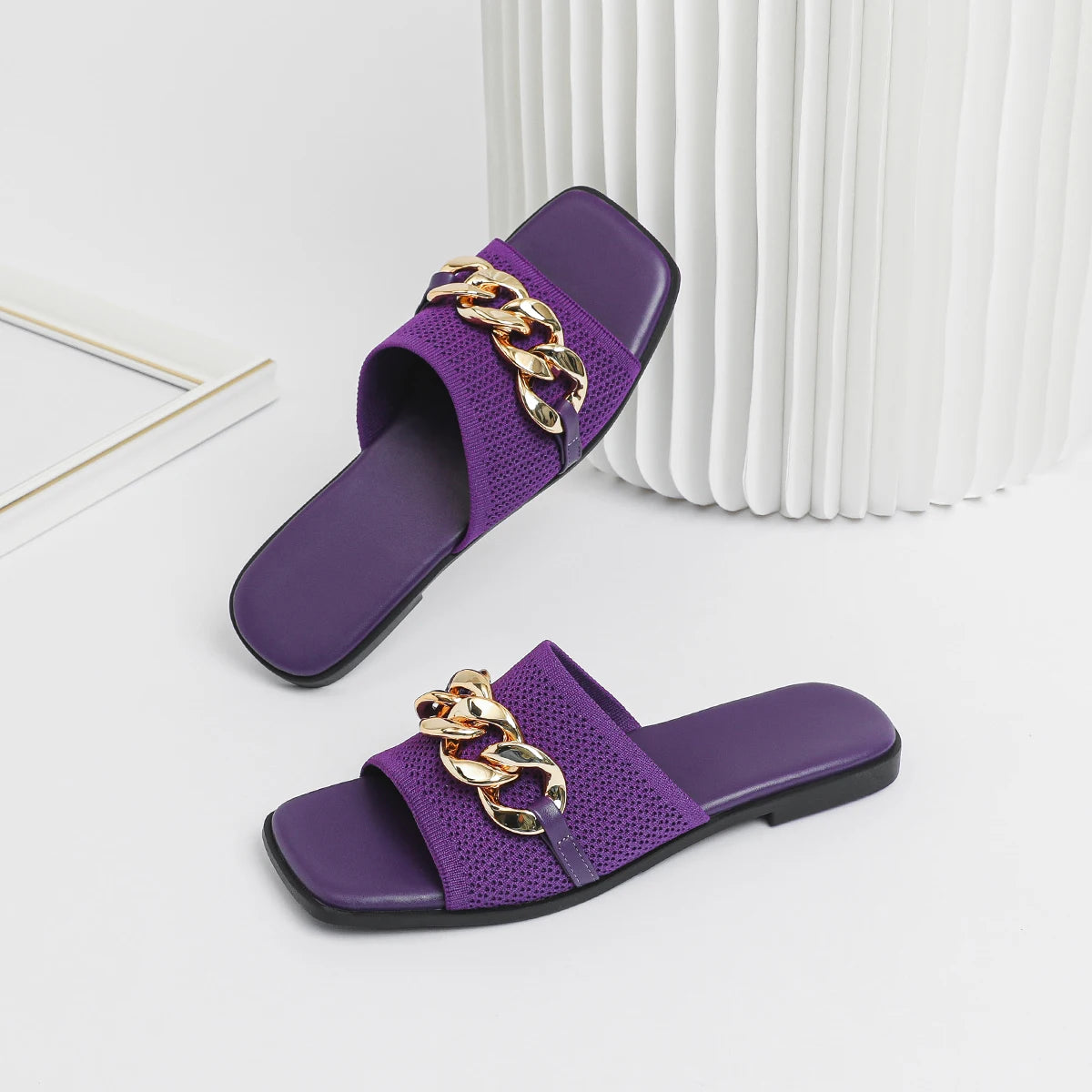 Isadora Pump Flat Tongs - Chaussures très élégantes et confortables