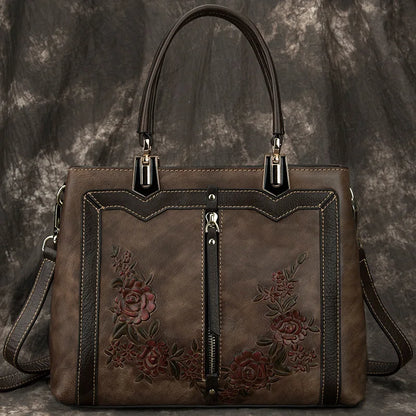 Sac Verona Box Vintage – Fabriqué en cuir véritable de première qualité 