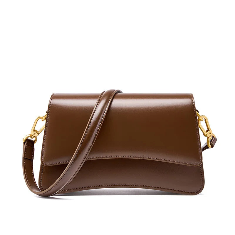 Sac Rachel en cuir véritable – Élégance décontractée