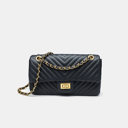 Véronique Chain – Bolsa em Couro Genuíno