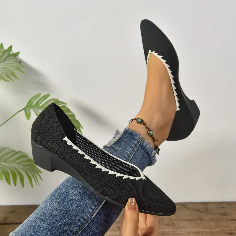 Brotetta - Chaussure de style ballerine très élégante et confortable