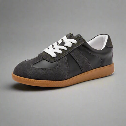 Paulinna Daux - Chaussures de tennis en cuir véritable
