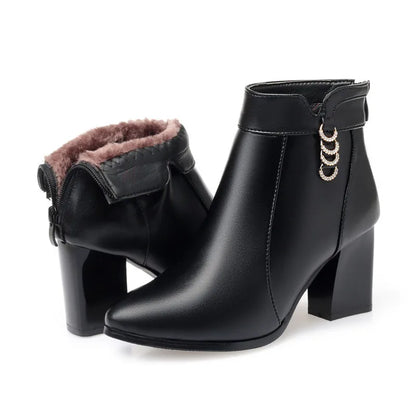 Bottes Giorgia Aire - Cuir véritable