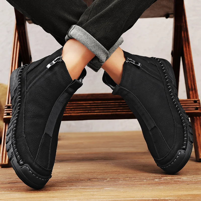 Clothwick – Bota Homem com forro super quente e impermeável